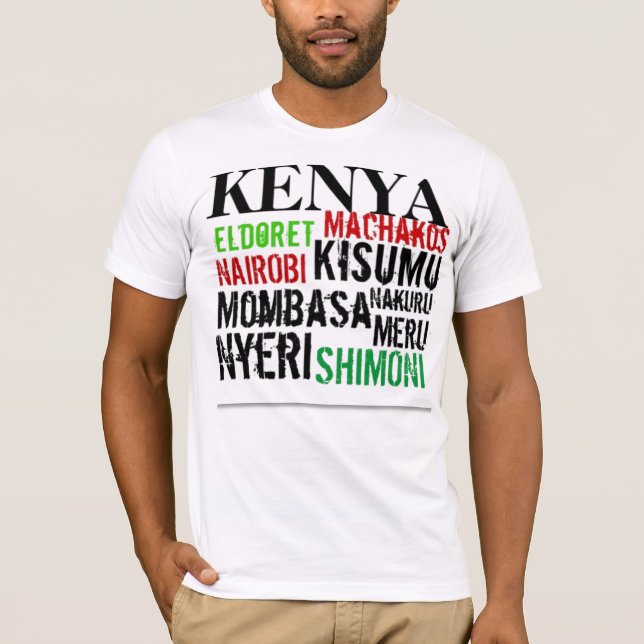 Africankoko Kenya anpassningsbar Tröja (Framsida)