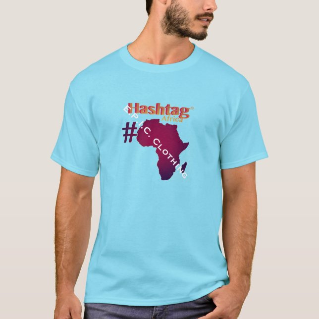 #AfricaT-tröja Tee Shirt (Framsida)
