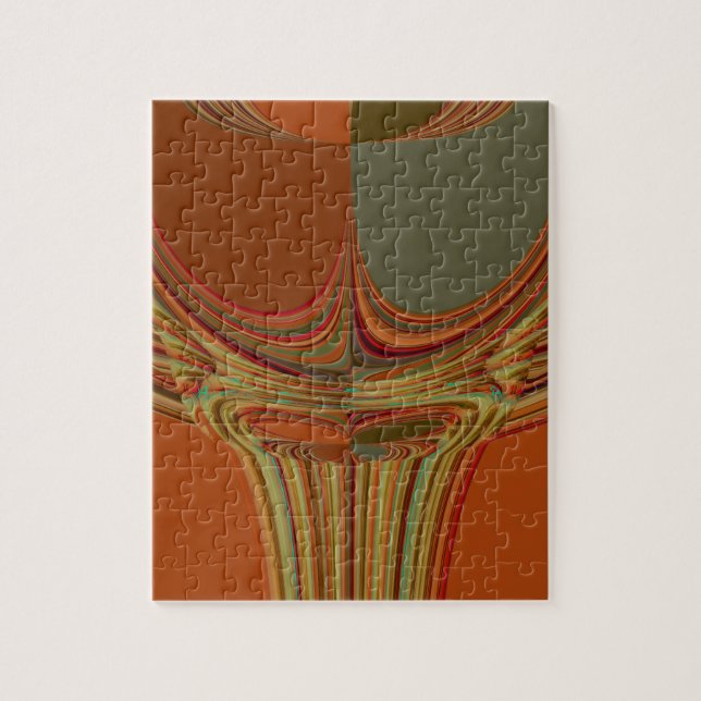 AfricaTradition Hakuna Matata Motif Art Färg.pn Pussel (Vertikal)