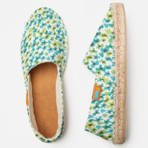 Afridrille Espadrilles Hand plockade Seamless Artw