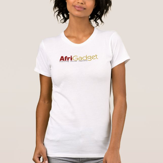 AfriGadget kvinna T Tee (Framsida)