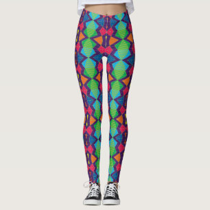 Afrika 06 Zig Zag Leggings