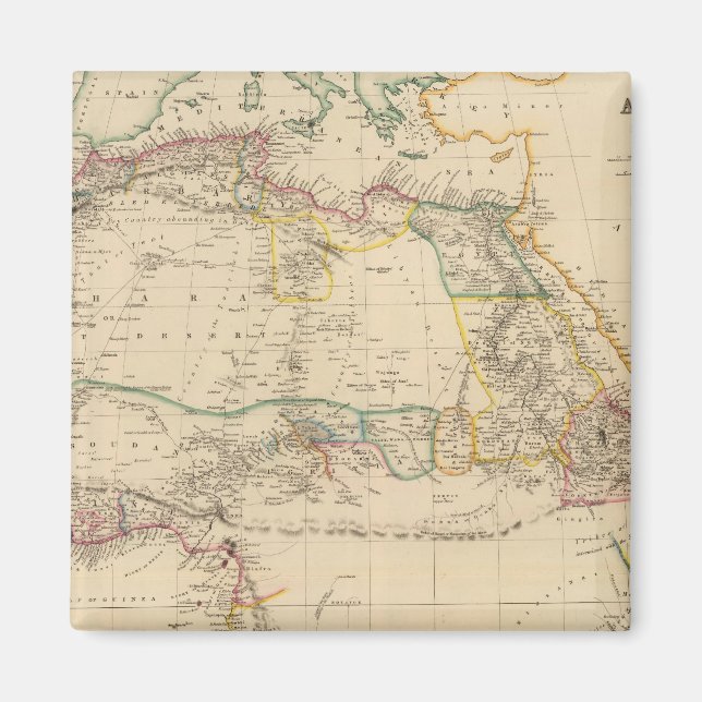 Afrika 10 magnet (Framsidan)