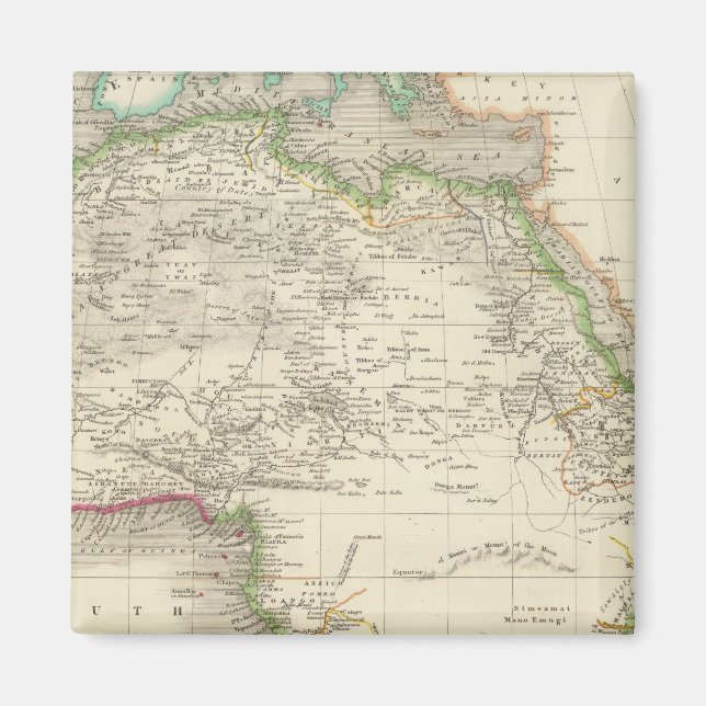 Afrika 10 magnet (Framsidan)