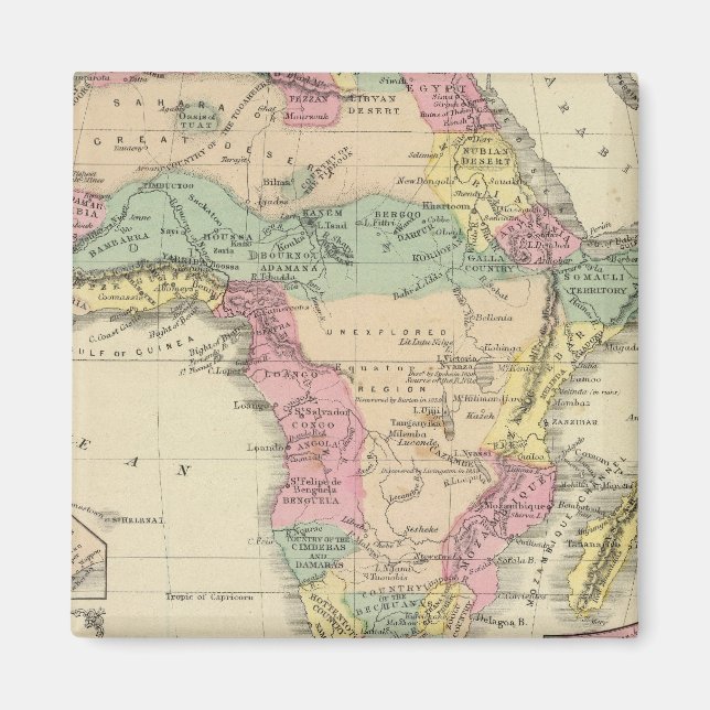 Afrika 13 magnet (Framsidan)