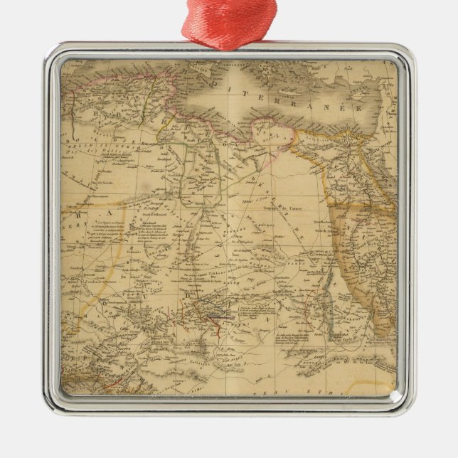 Afrika 14 julgransprydnad metall (Framsidan)