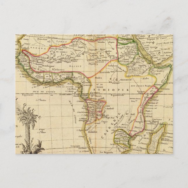 Afrika 15 vykort (Framsida)