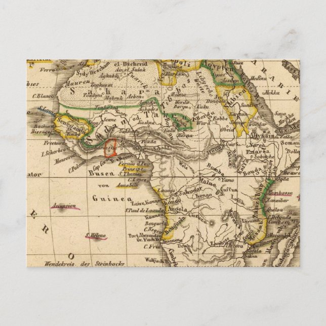 Afrika 16 vykort (Framsida)