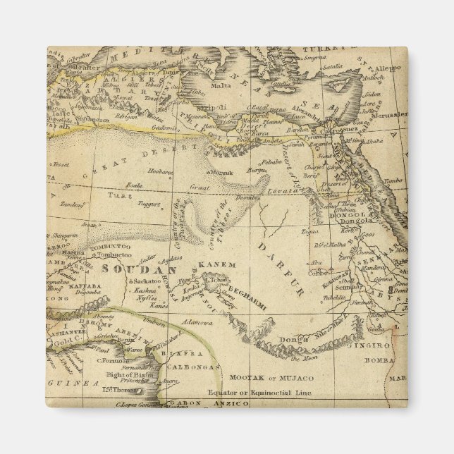 Afrika 17 magnet (Framsidan)