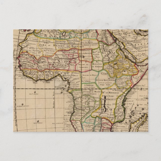 Afrika 19 vykort (Framsida)