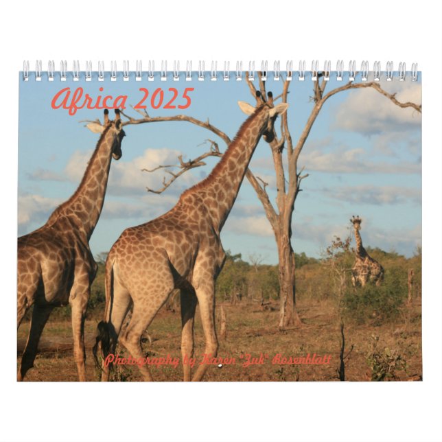Afrika - 2025 års kalender (Omslag)
