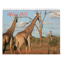 Afrika - 2025 års kalender