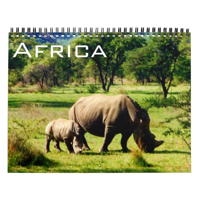 Afrika 2025 kalender (Omslag)