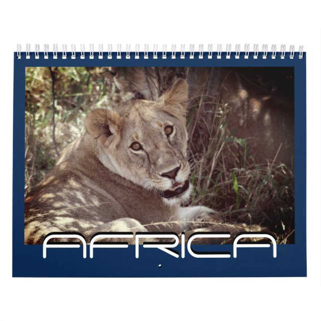 afrika 2026 15 månader kalender (Omslag)