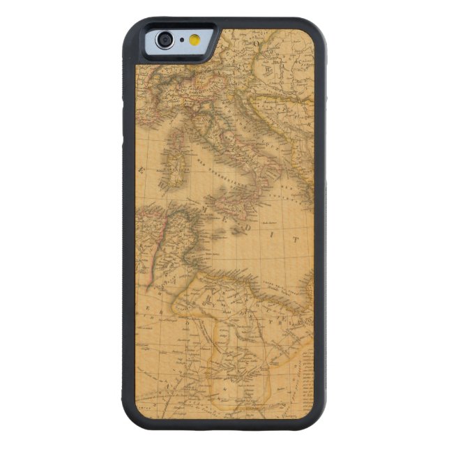 Afrika 20 carved wood iPhone skal (Baksidan)