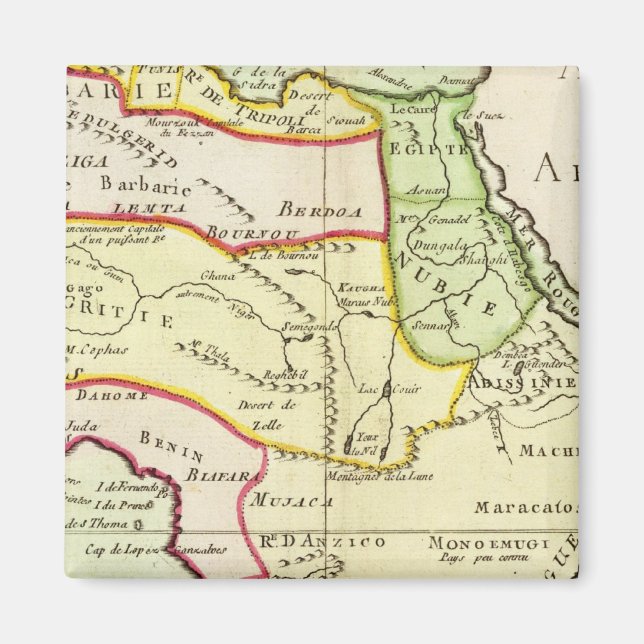 Afrika 20 magnet (Framsidan)