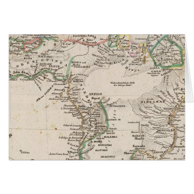 Afrika 21 hälsningskort (Framsidan Horizontal)