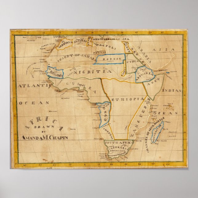Afrika 21 poster (Framsidan)