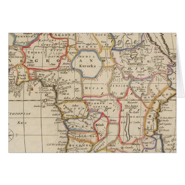 Afrika 22 hälsningskort (Framsidan Horizontal)