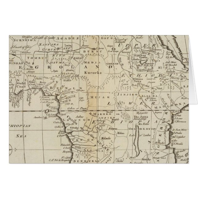 Afrika 22 hälsningskort (Framsidan Horizontal)