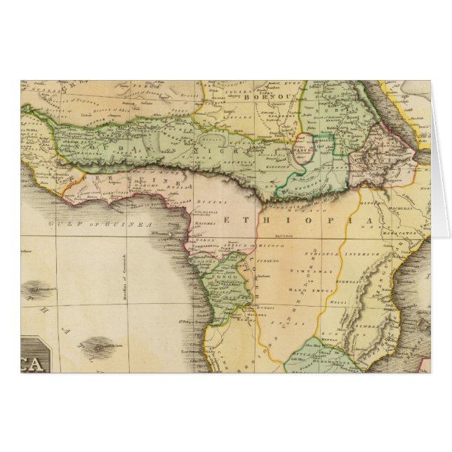 Afrika 23 hälsningskort (Framsidan Horizontal)