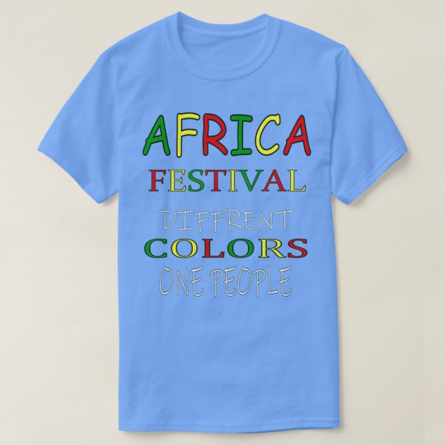 Afrika 23 t shirt (Design framsida)