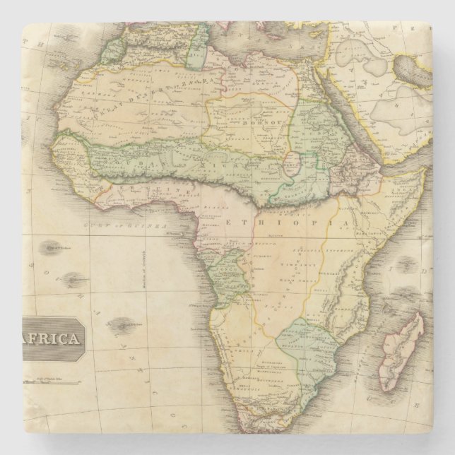 Afrika 23 underlägg sten (Framsidan)