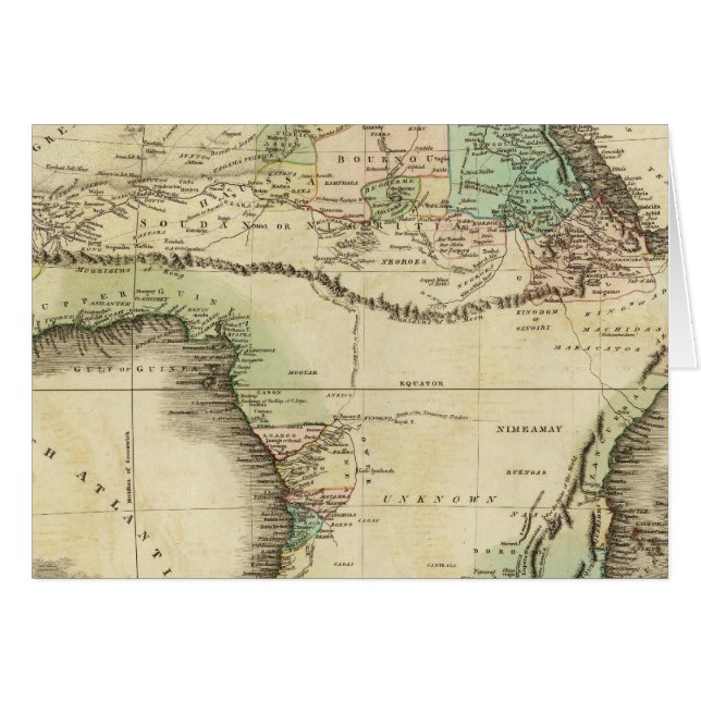 Afrika 25 hälsningskort (Framsidan Horizontal)