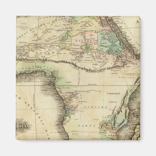Afrika 25 magnet (Framsidan)