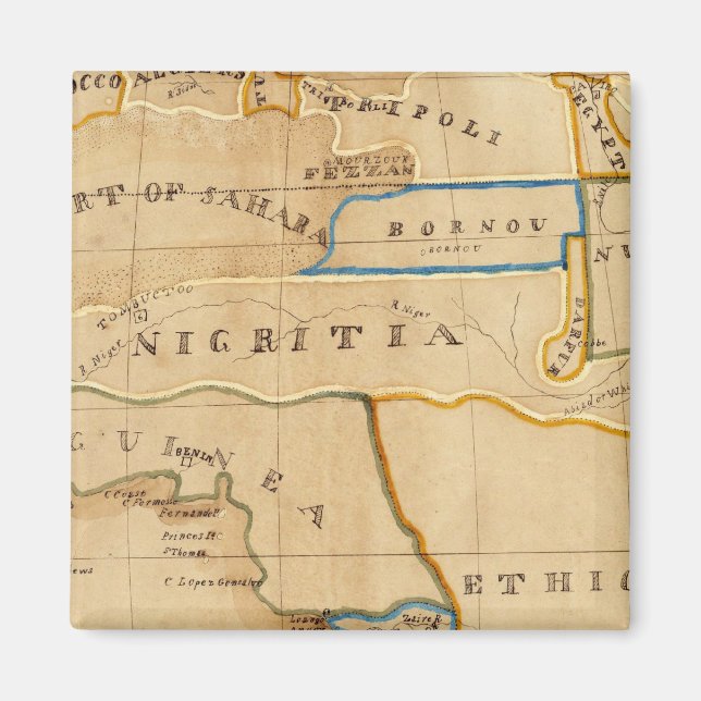 Afrika 26 magnet (Framsidan)