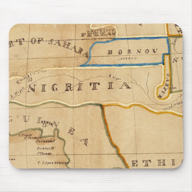 Afrika 26 musmatta (Framsidan)