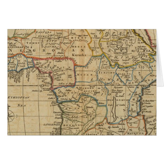 Afrika 29 hälsningskort (Framsidan Horizontal)