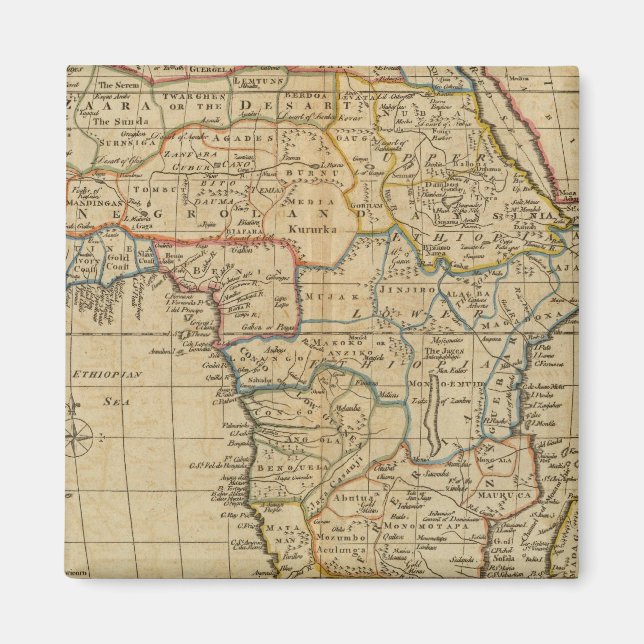 Afrika 29 magnet (Framsidan)