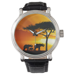 Afrika 2 Alternativ för bevakning och numrering Armbandsur