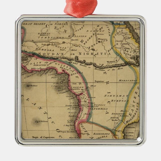 Afrika 30 julgransprydnad metall (Framsidan)