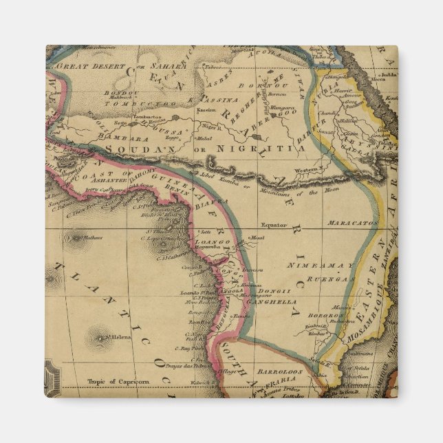 Afrika 30 magnet (Framsidan)