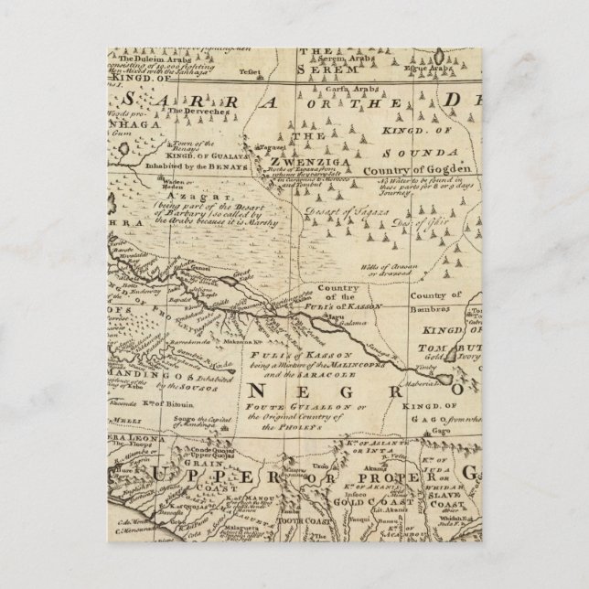 Afrika 30 vykort (Framsida)