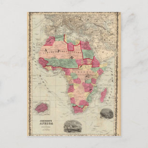 Afrika 30 vykort