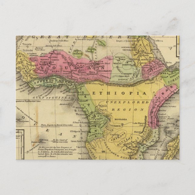 Afrika 33 vykort (Framsida)