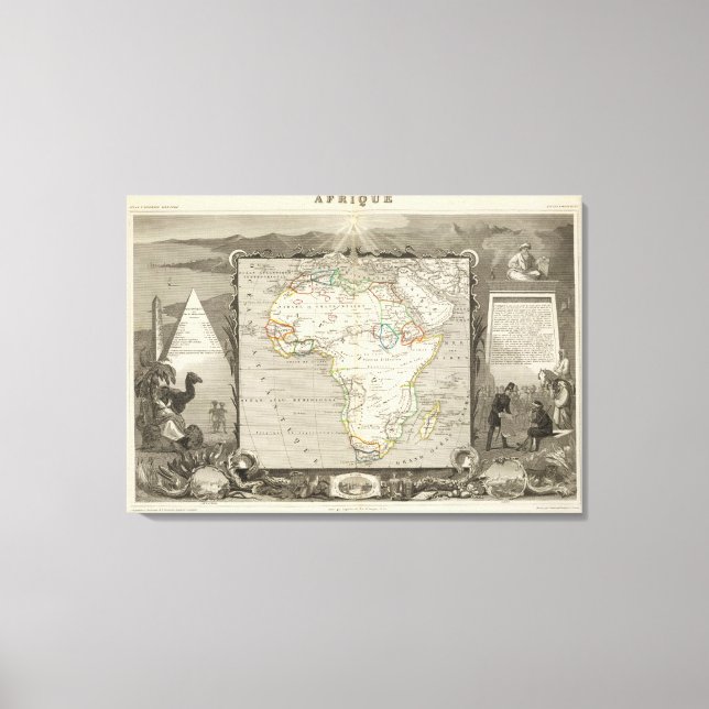 Afrika 34 canvastryck (Framsida)