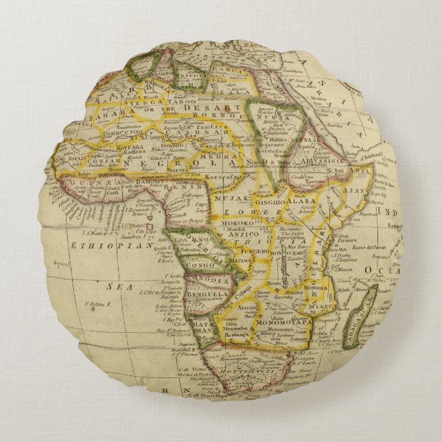 Afrika 34 rund kudde (Framsidan)