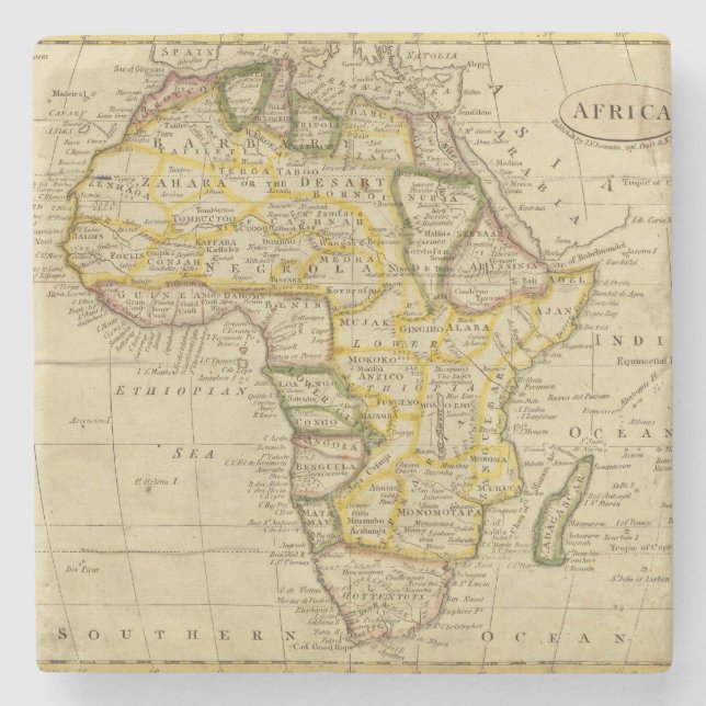 Afrika 34 underlägg sten (Framsidan)