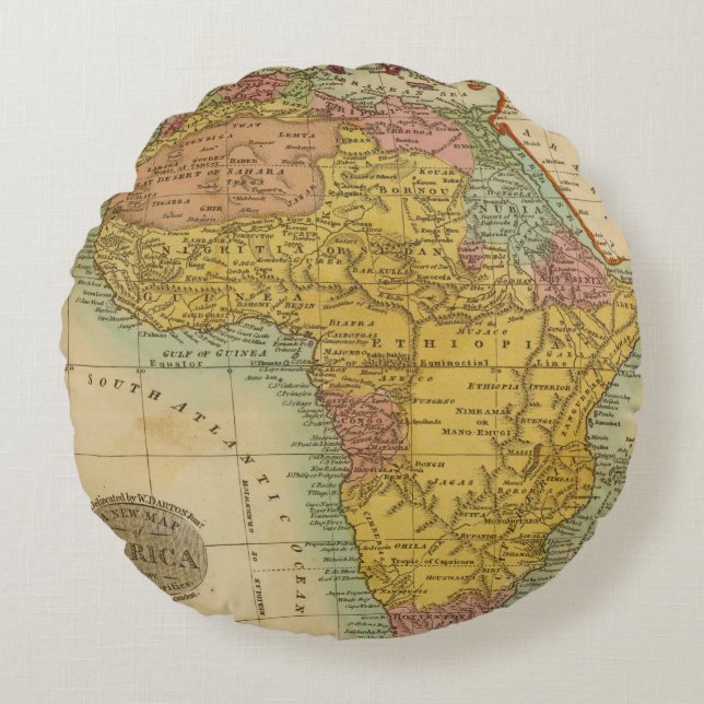 Afrika 3 2 rund kudde (Framsidan)