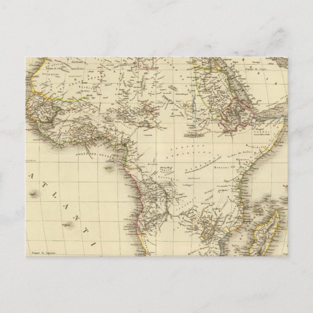 AFRIKA 3 VYKORT (Framsida)