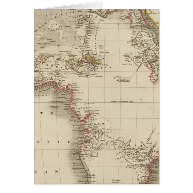 Afrika 40 hälsningskort (Framsidan)