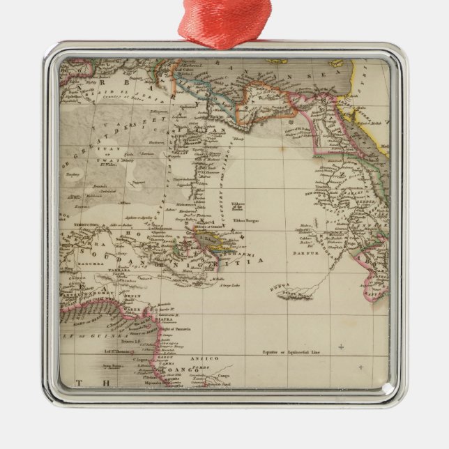 Afrika 40 julgransprydnad metall (Framsidan)