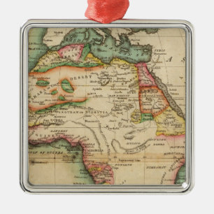 Afrika 43 julgransprydnad metall