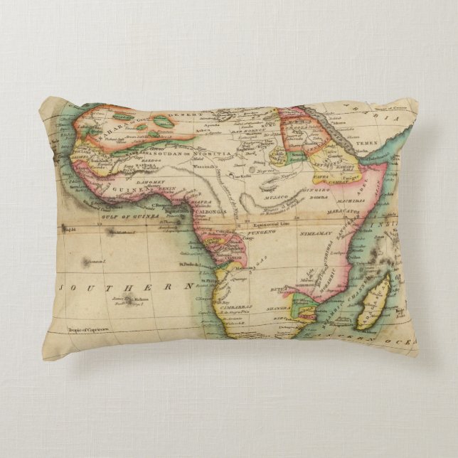 Afrika 43 prydnadskudde (Framsidan)