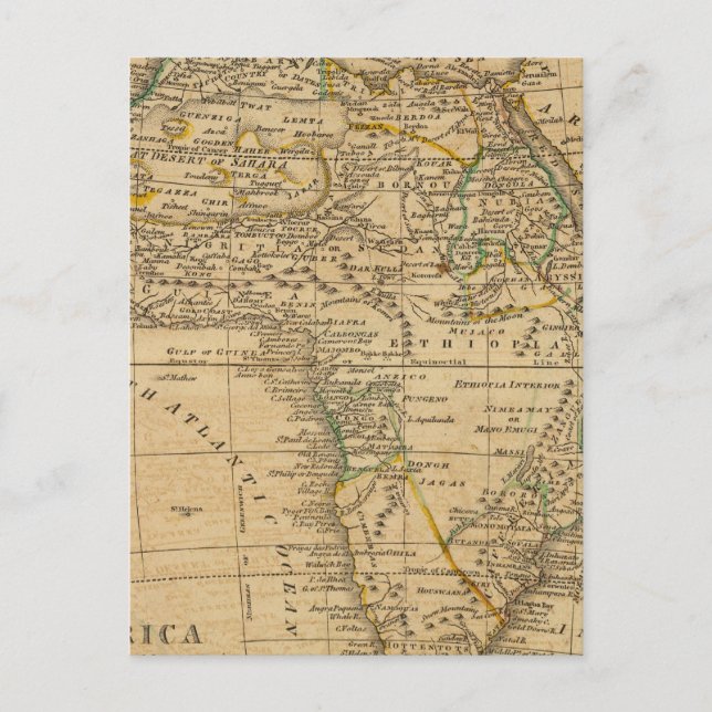 Afrika 45 vykort (Framsida)