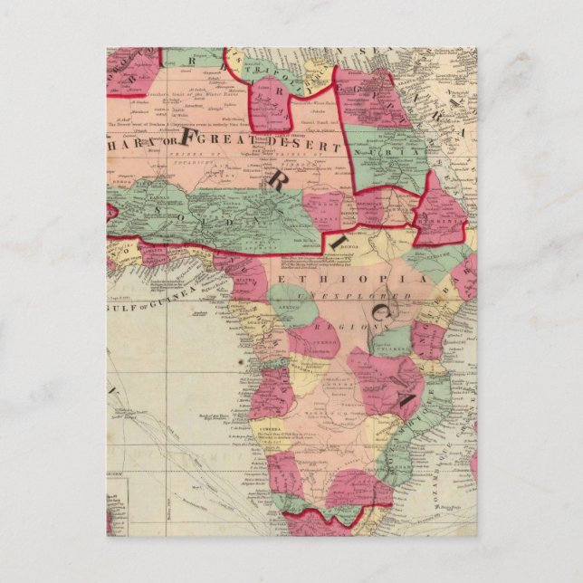 Afrika 49 vykort (Framsida)